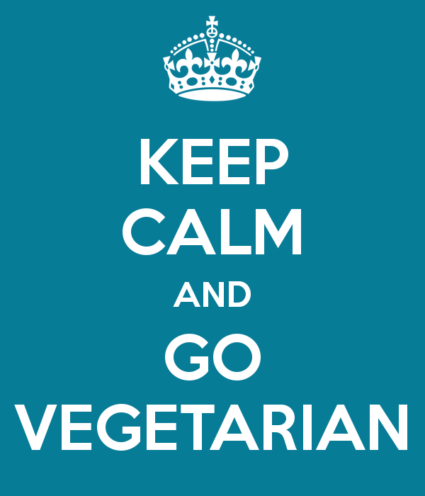 What do you say when an Angel asks you to become Vegetarian?