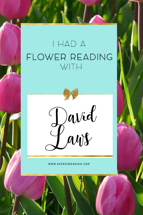 My Flower reading with David Laws